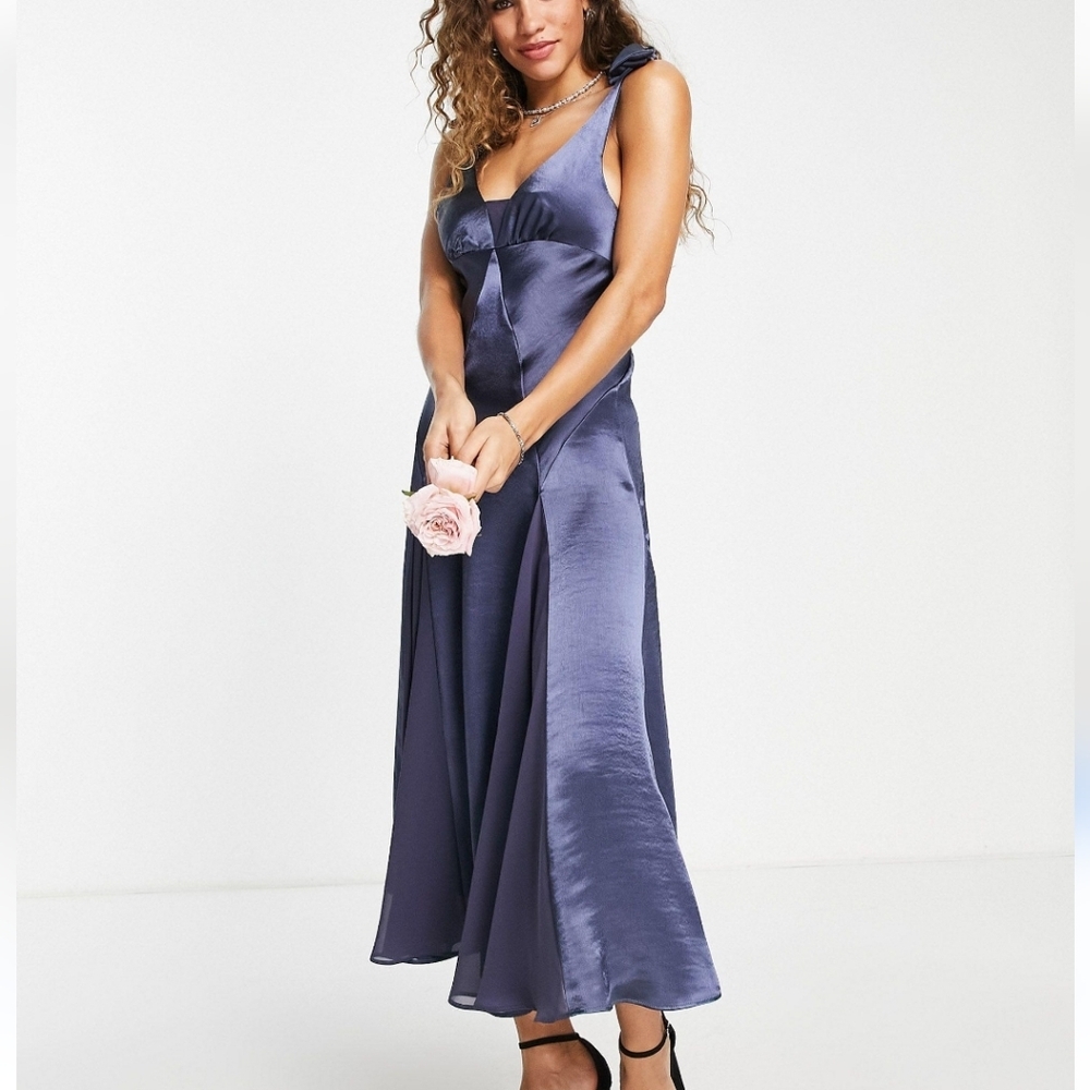 TOPSHOP slip dress silk NEW WITH TAGS